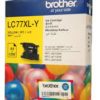 Brother LC77XL Yellow genuine Ink Cartridge